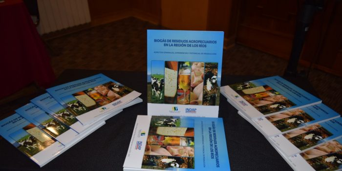 Académico de la UACh presentó libro sobre Biogás de Residuos Agropecuarios en la región de Los Ríos.