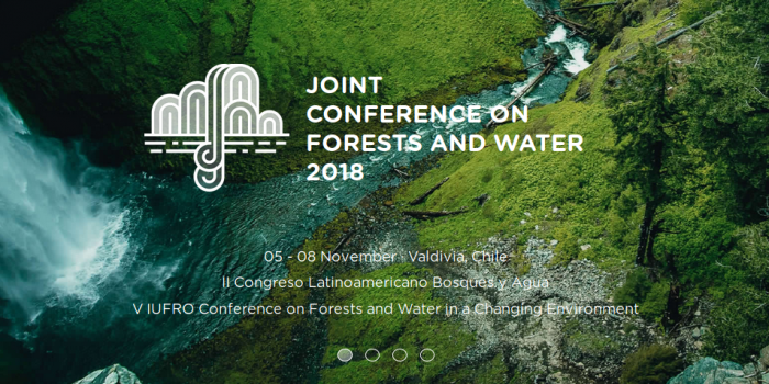 Investigadores y profesionales de todo el mundo se reunirán en Congreso enfocado al bosque y el agua
