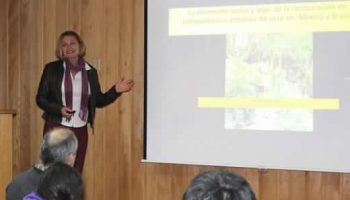 Investigadora brasileña dictó curso de restauración de ecosistemas forestales